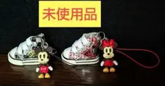 【未使用】Disney ミッキー&ミニー スニーカーストラップ