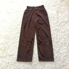 LENO&CO リノ コーデュロイ ワイドパンツ 小さいサイズ XS 日本製