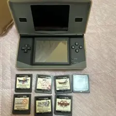 ニンテンドーDSlite ブラックレッド+ソフトケースなし