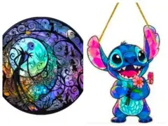 ディズニー　ナイトメア　スティッチ　窓飾り　ドア飾り　壁飾り　オーナメント