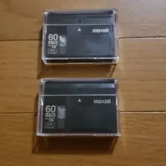 maxell ミニDVカセット２個セット