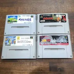 スーパーファミコン ゲーム4本セット