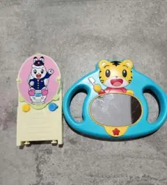 しまじろう　トイれっしゃ　はみがきミラー