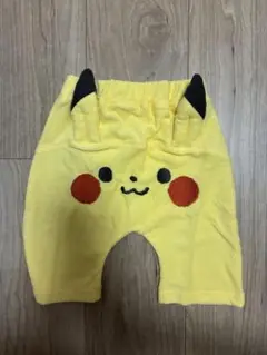 モンポケ　ピカチュウ　モンキーパンツ　パイル　半ズボン　90 新品