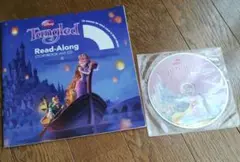 CD 絵本　英語　洋書　本　ラプンツェル　ディズニー　Tangled