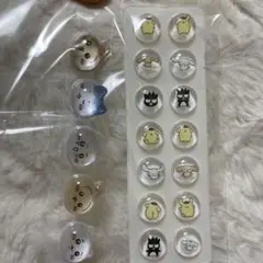 ちいかわ　サンリオ　水滴みたいなうるちゅる　ボンボンドロップシール♪　おすそ分け