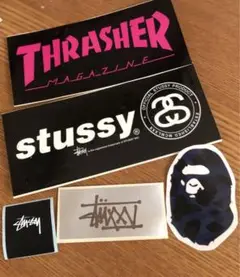別売り可能大量stussy非売品ステッカーセットステューシー限定