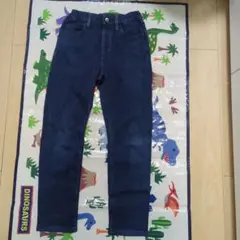 UNIQLOダークブルーデニムパンツ ウエストゴム付き130cm