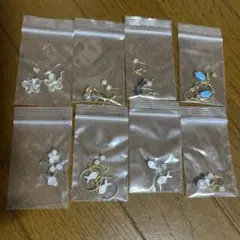 お楽しみピアス8点