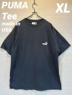 00s 90s PUMA Tee USA製　XL 黒