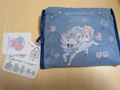 リトルツインスターズ エコバッグ ユニコーン