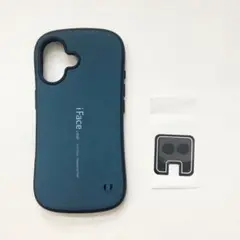 【iPhone16】新品iFace case ダークブルー