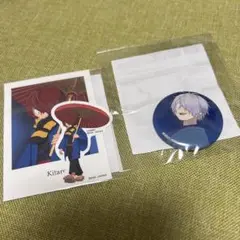 セガラッキーくじ ゲゲゲの謎 マストバイ缶バッチ 鬼太郎の父 ステッカー 鬼太郎