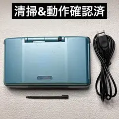 if【清掃&動作確認済】Nintendo DS 初代 ターコイズブルー本体