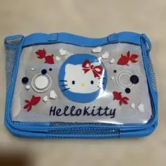 プール　バッグ　砂場　バッグ　メッシュ　ポーチ　Sanrio サンリオ　キティ
