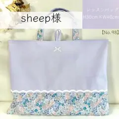 【98】⭐️レッスンバッグ　手提げ　絵本バッグ　入園入学　女の子　ハンドメイド