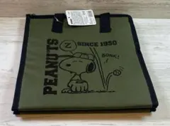 [新品・未使用] スヌーピー　保冷保温 バッグ　グリーン　ランチ バック