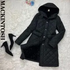 美品♡MACKINTOSH マッキントッシュ キルティング ボア コート