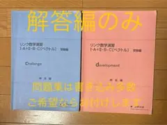 【解答のみ 】リンク数学演習 I・A・II・B・C 受験編 ★CとDの2冊セット