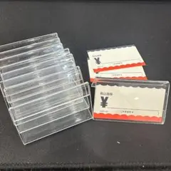 アクリルカード立 9個入 プライス展示 スタンド 値段表示 店舗什器 カドショ