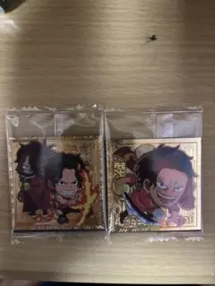 ワンピースウエハース12 ゴール・D・ロジャー&エース/ロジャーゴールドパラレル