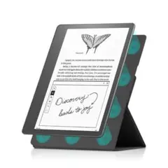 新品　高品質Kindle Scribe用 レザーカバー 黒　送料無料　ラスト1個
