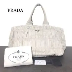 【大容量☆ギャランティカード付】PRADA プラダ ナッパレザー トートバッグ