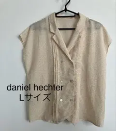 ダニエルエシュテル　レトロ風　柄シャツ　ブラウス　【セット割あり】