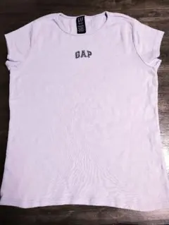 GAP ストーンロゴ入り Tシャツ　ライトラベンダー色　キッズXXl