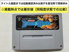 即購入不可(32-8)スーパーファミコン ビースト&ブレイド