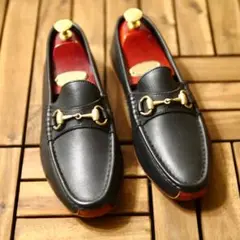 新品✨GUCCI ホースビットローファー ドライビングシューズ ブラック 革靴