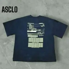 ASCLOエジュクロGrag Loosefit DHL Tシャツ 韓国 y2k