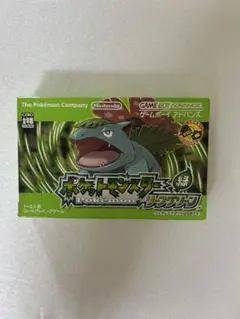 （希少）ポケモン　リーフグリーン　ソフト、箱、説明書付き