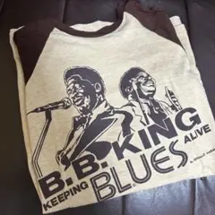 b.b.king t shirt 80s ラグラン