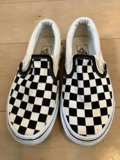 VANS チェッカーボード スリッポン　19センチ
