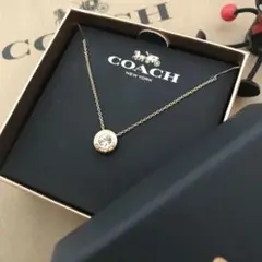 ★新品 COACH コーチ ネックレス ゴールド