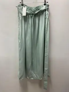 タグ付きトゥモローランドKNOTT ミントグリーン フレアスカートS