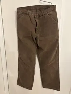 Carhartt ブラウン ワークパンツ 36x30