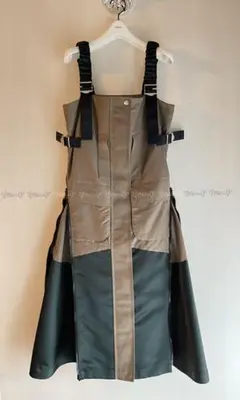 ♡サカイ♡2022SS♡Grosgrain Mix Dress♡