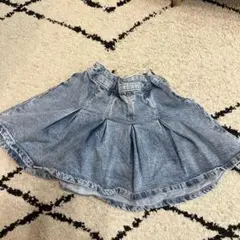 GAP デニムフレアスカート L (10) 140cm