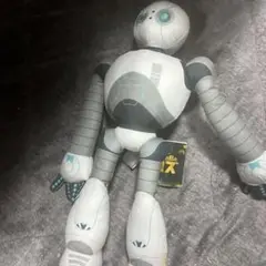 ロズ ぬいぐるみ 約30cm グレー/青