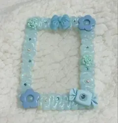 ホイップデコトレカケース みずいろ