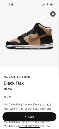 ウィメンズ ダンクHIGH