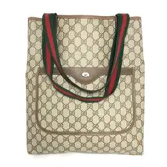 GUCCI オールドグッチ トートバッグ GGスプリーム シェリー ユニセックス