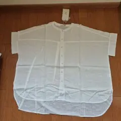 D*g*y ホワイト 半袖シャツ Lサイズ ゆったり