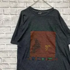 USA製90sヴィンテージTシャツ！シングルステッチ　グレー半袖古着　L 18