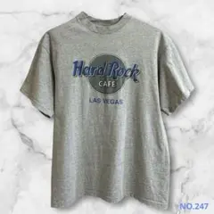 Hard Rock Cafe ラスベガス Tシャツ 杢グレー Mサイズ USA製