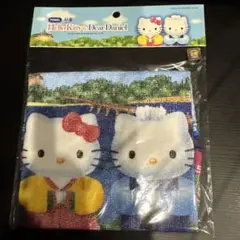 【未開封】ハローキティ ダニエル 韓国ソウル限定タオル