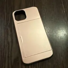 iPhone15 ハードケース　カード入れ