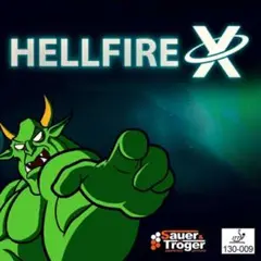 HELLFIRE X　卓球　粒高　ラバー　イボ　Sauer&Troger F1